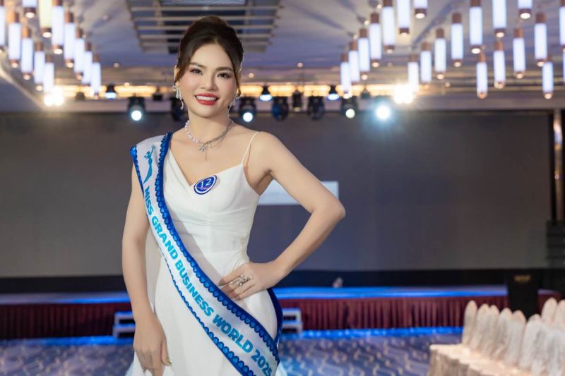 NHAN SẮC Á HẬU 2 MISS GRAND BUSINESS WORLD 2025 TRẦN THỊ KIỀU NHI