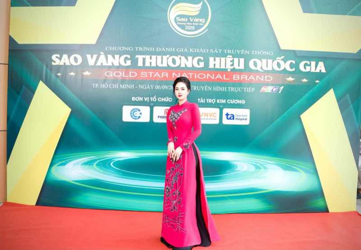 CEO Nguyễn Như Thủy Ti&ecirc;n được vinh danh &ldquo;Sao V&agrave;ng Doanh Nh&acirc;n Quốc Gia 2026&rdquo;