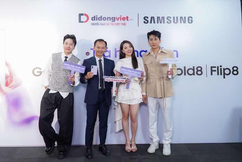 Galaxy Z Fold8, Z Flip8 ch&iacute;nh thức mở b&aacute;n tại Di Động Việt, kh&aacute;ch nhận m&aacute;y ngay trong đ&ecirc;m
