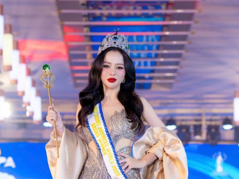 Annie Nguyễn đăng quang Hoa hậu Doanh nhân Hoà bình Thế giới 2025 tại Đài Loan