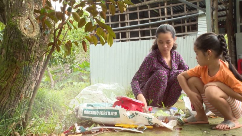 Người mẹ đơn thân khiếm thị đã giành được 42 triệu đồng từ thần tài Đình Toàn