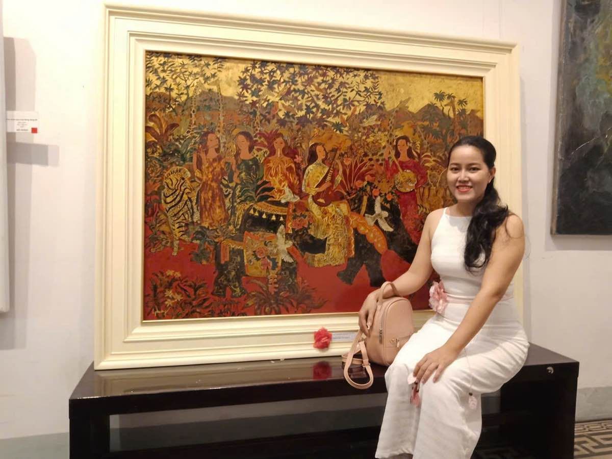 Hoạ sĩ Nguyễn Thị Loan Phương ra mắt triển lãm tranh sơn mài “Đường lên mây”