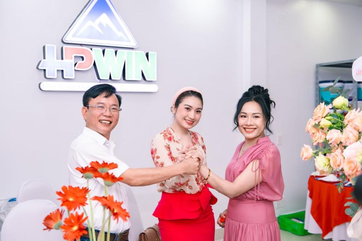 Cao Mỹ Kim, CEO Lê Phạm kết hợp kinh doanh Sơn HPWin tại TP.HCM