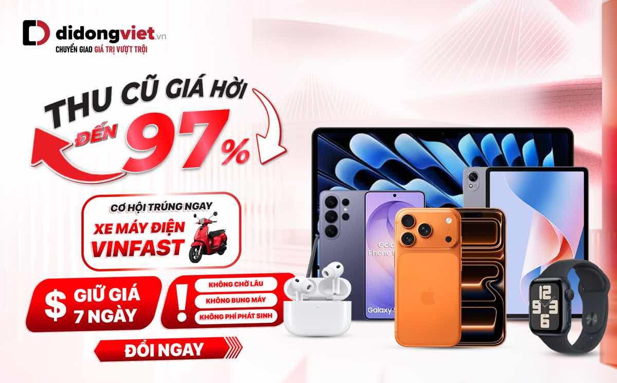 Di Động Việt mở rộng dịch vụ thu m&aacute;y cũ, hỗ trợ kh&aacute;ch b&aacute;n lại hoặc đổi m&aacute;y mới