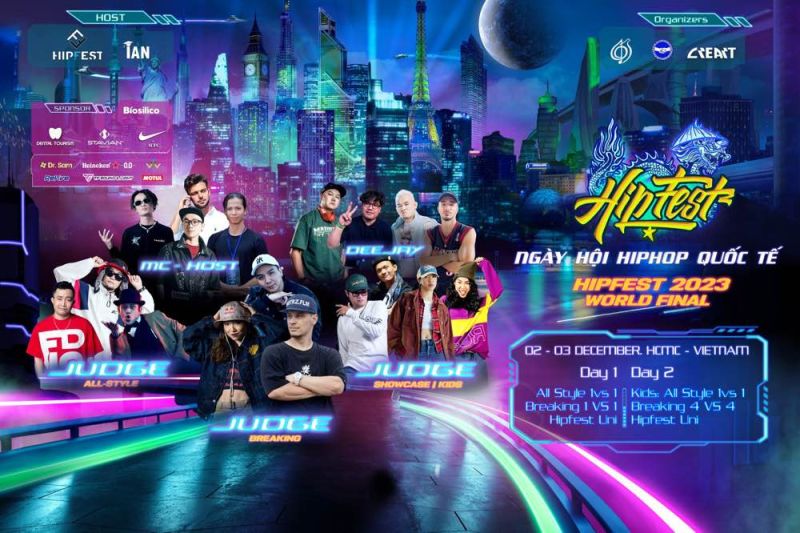 Sân chơi nhảy hiphop hàng đầu Việt Nam - HipFest diễn ra mùa thứ 9